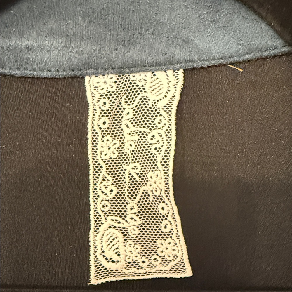 Sadie & Sage Dark Teal Trench Coat - Picture 2 of 5